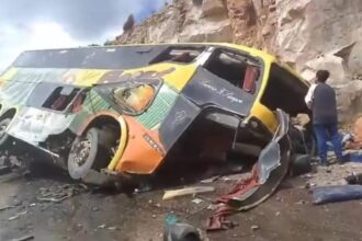 Accidente de autobús en Bolivia: 14 muertos y 29 heridos