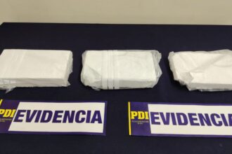 Decomiso de 3 Mil Dosis de Cocaína en Control Carretero