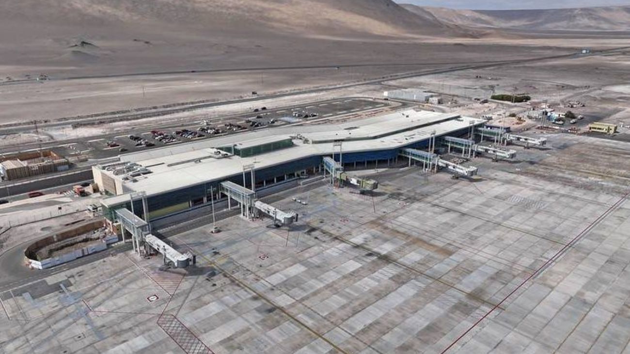 Aeropuerto de Iquique: Inauguran ampliación con nuevas características impresionantes Aeropuerto de Iquique: Inauguran ampliación con nuevas características impresionantes