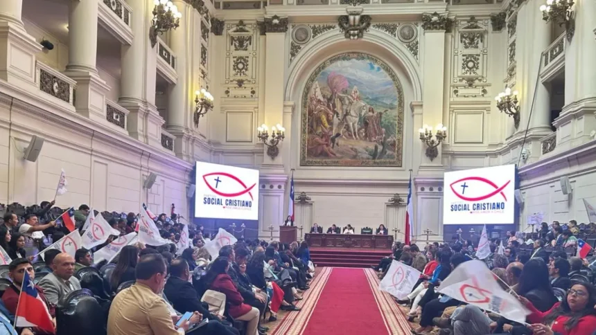 Partido Social Cristiano anuncia pacto parlamentario con Republicanos y Libertarios para 2025