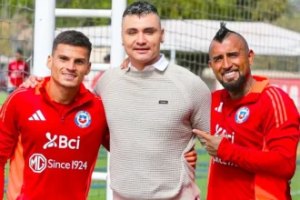 Emotiva visita de Cristóbal Campos Véliz a la Selección Chilena