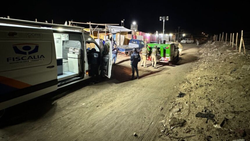 Balacera en Cerro Chuño: Dos muertos y cuatro heridos en Arica