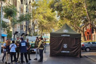 Asesinato a balazos en pleno centro de Santiago conmociona a la comunidad