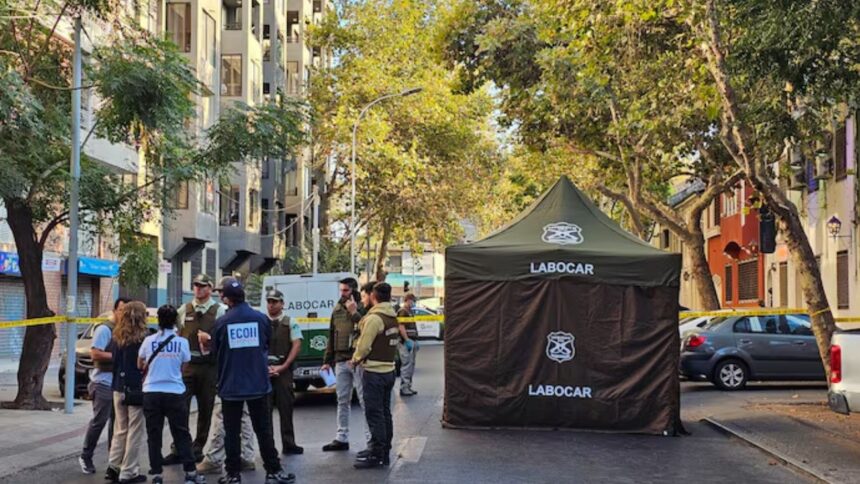 Asesinato a balazos en pleno centro de Santiago conmociona a la comunidad