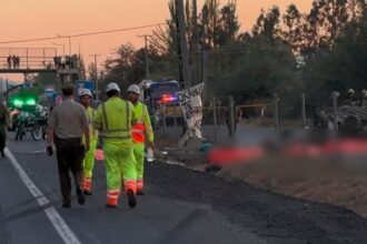Trágico accidente en Ruta 5 Sur deja cinco muertos venezolanos