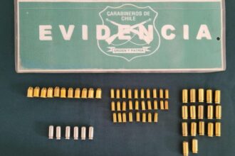 Carabineros detiene a banda con pistola robada en Los Ángeles