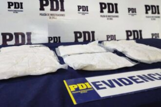 Detenido con ketamina en frontera chilena: 3,78 kilos incautados