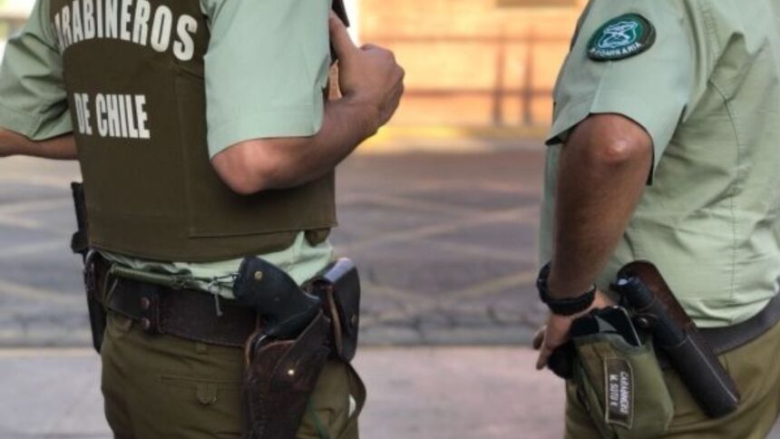 Ataque a carabinero en San Joaquín: auto abandonado tras incidente