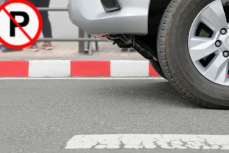 Infracciones por estacionamiento frente a garajes en Chile: multas y consecuencias.