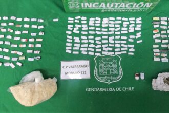 Allanamientos simultáneos en penales de Valparaíso: objetos incautados y seguridad garantizada