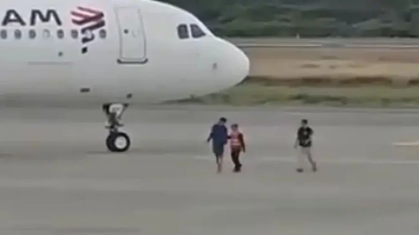 Querella contra hombre por impedir despegue de avión en El Tepual