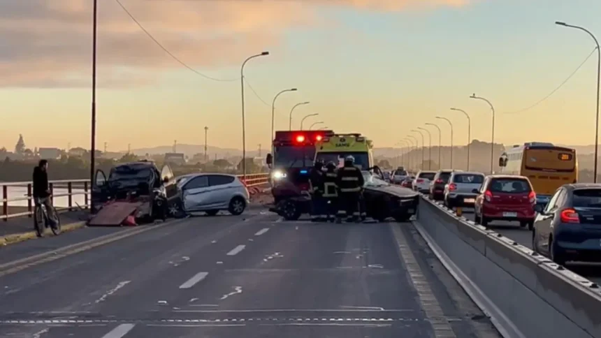 Tragedia en puente Juan Pablo II: persona fallecida y tránsito interrumpido