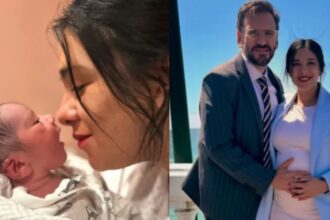 Karol Cariola da a luz a Borjita, su primer hijo