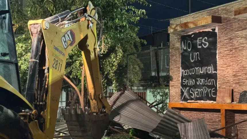 Demolición de mausoleo narco en San Bernardo desata inseguridad en la comunidad