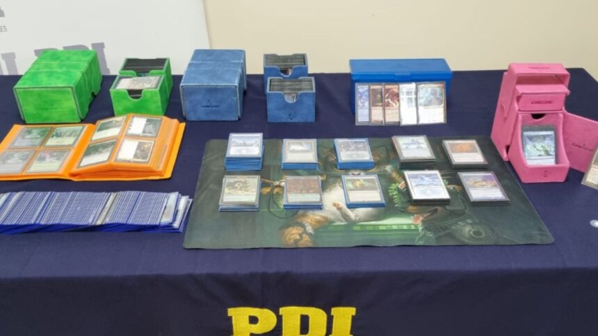 Detención por receptación de cartas "Magic" valuadas en $17 millones