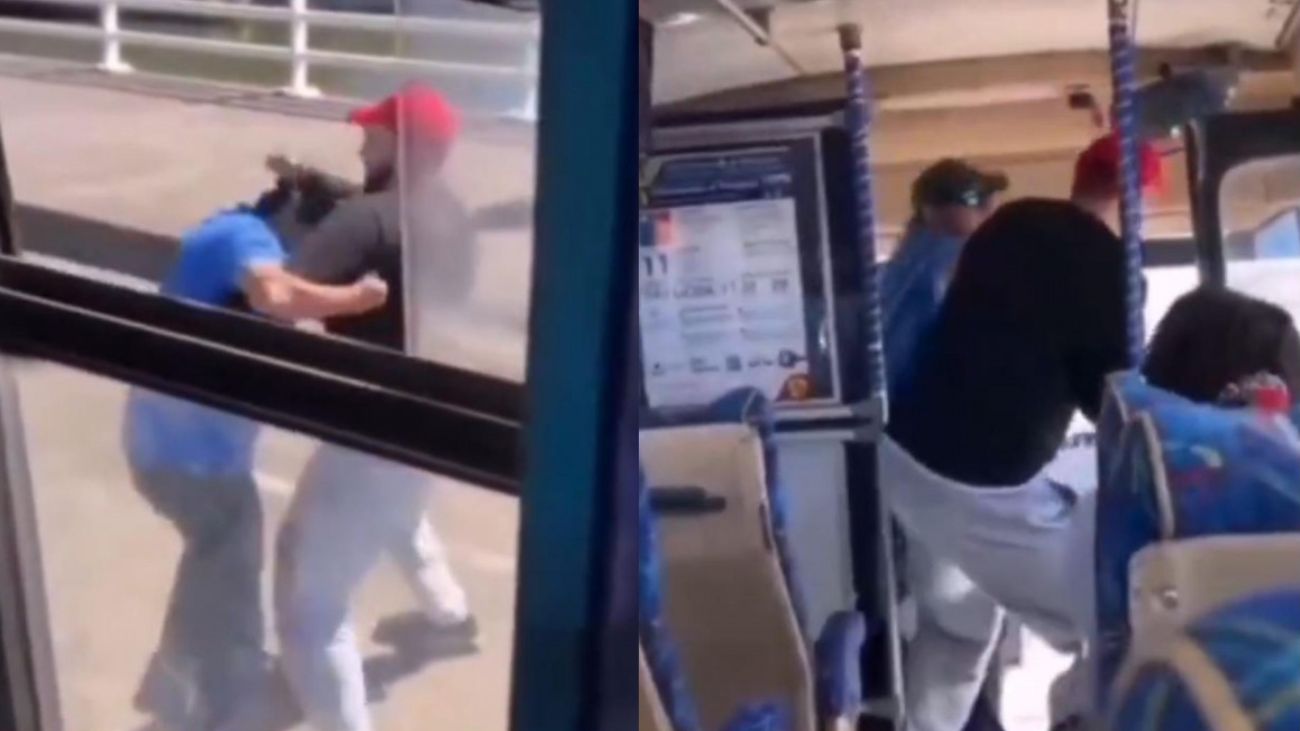 Violenta pelea entre pasajero y chofer en Talcahuano impacta en Biobío Violenta pelea entre pasajero y chofer en Talcahuano impacta en Biobío
