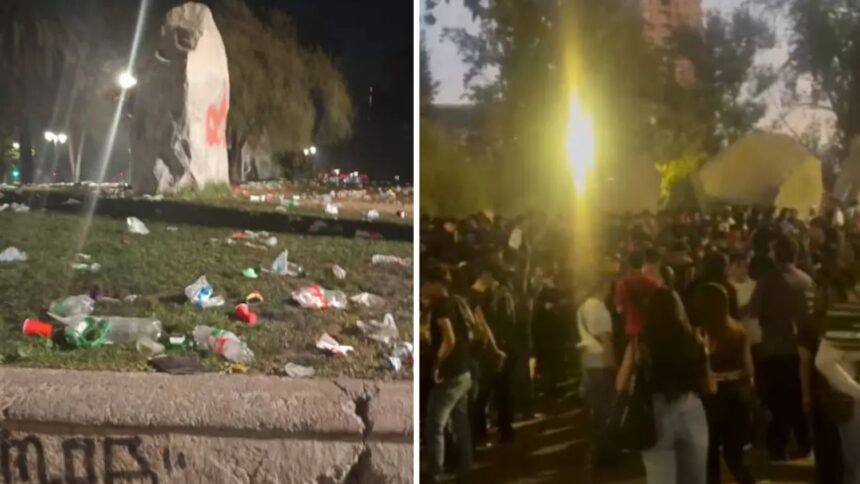 Proyecto de $6 mil millones para cerrar Parque Almagro tras fiesta universitaria
