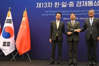 China, Japón y Corea del Sur forman un nuevo bloque económico en Asia con un 25% del PIB global