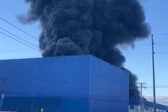 Masivo incendio en Paine amenaza con propagarse hacia la Ruta 5