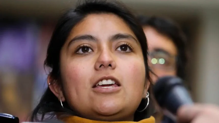 Condicionamiento del apoyo a Camila Rojas por cambios legislativos perjudiciales