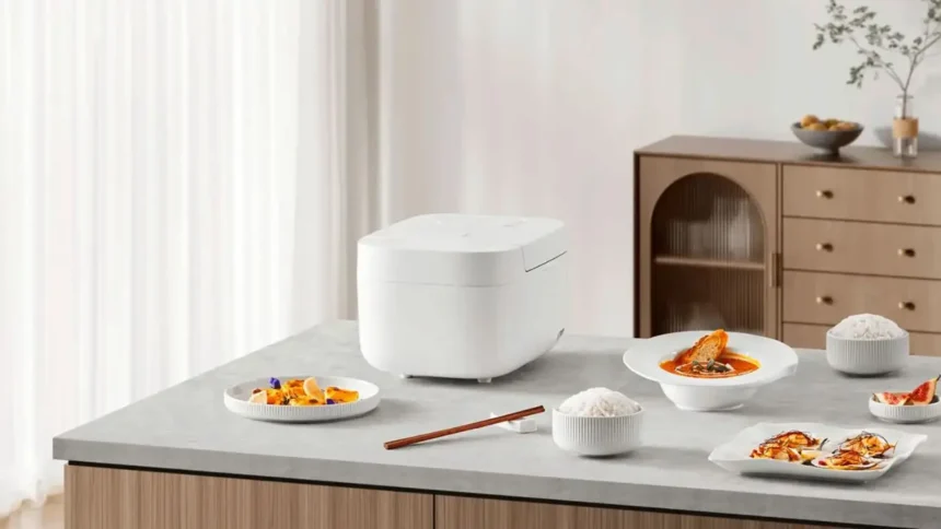 Cocina arroz fácilmente con la arrocera inteligente de Xiaomi