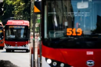 Aumento récord en transporte público de Santiago: más viajes y validaciones