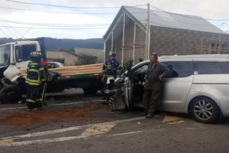 Accidente en Lota deja cuatro heridos, incluyendo a menor herida