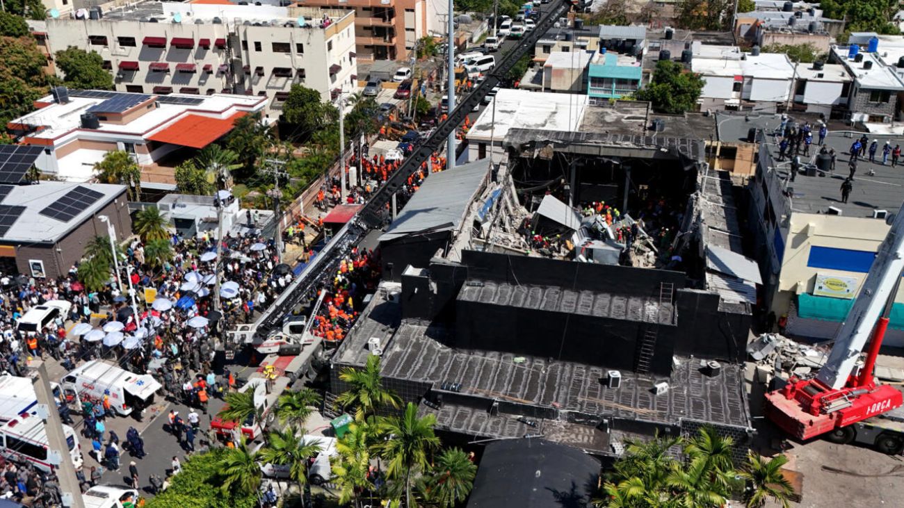 Tragedia en discoteca de Santo Domingo: 218 muertos en colapso