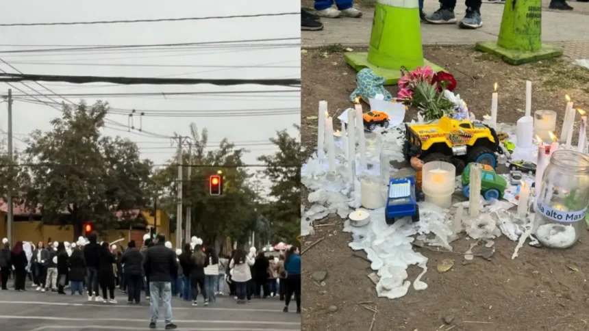 Tragedia en La Reina: Protesta por niño atropellado desata indignación