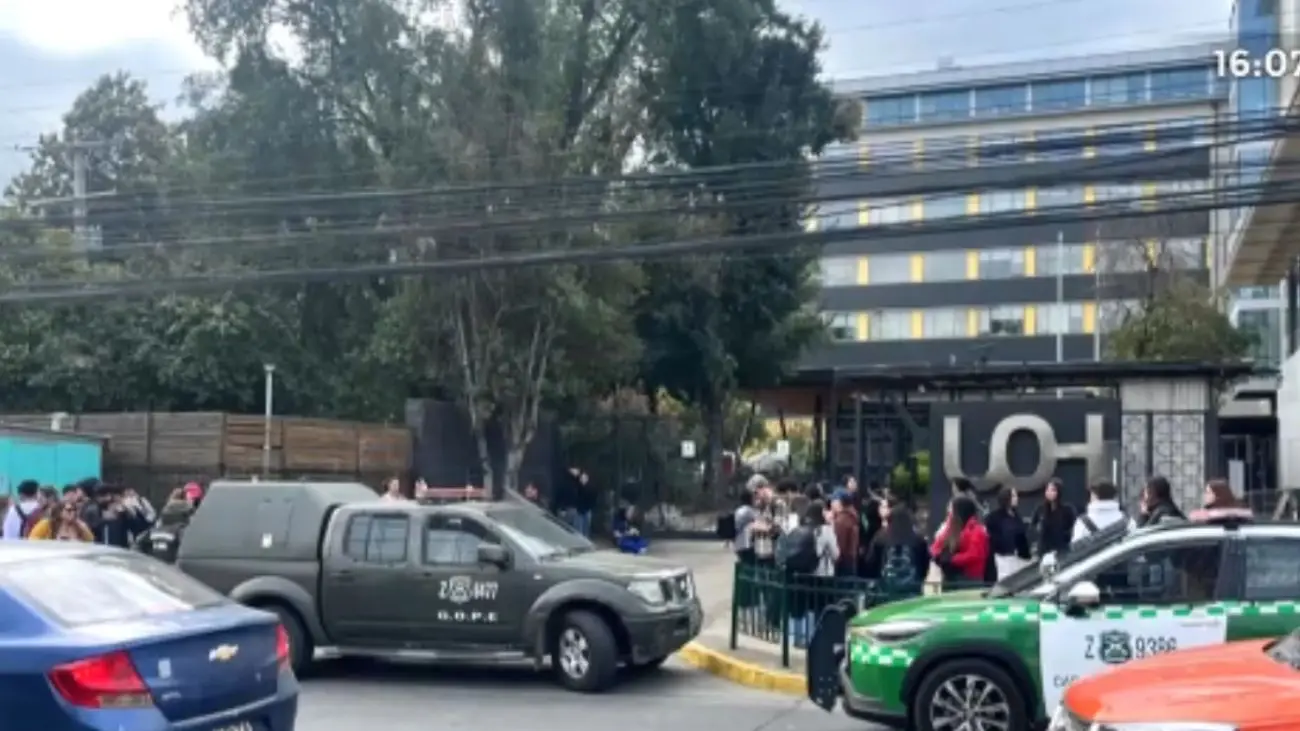 Evacuación en Universidad de O'Higgins por Amenaza de Artefactos Explosivos