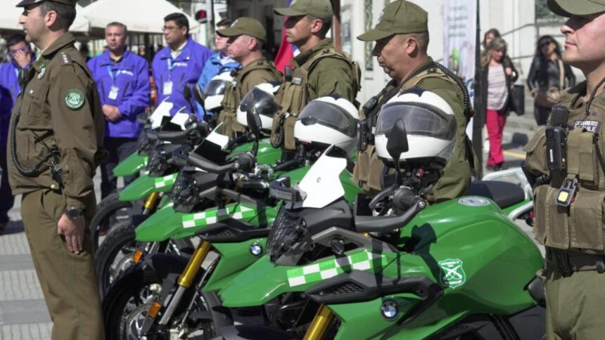 Refuerzo de seguridad en Concepción: Entregan cuatro nuevas motos a Carabineros