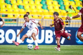 Chile sub 17 cae ante Venezuela en el Sudamericano, rumbo a Qatar