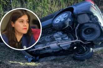 Accidente de diputada Karen Medina en la Ruta de la Madera