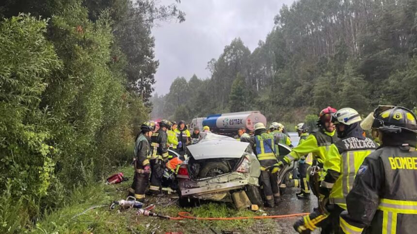 Accidente fatal en la Autopista Central: Motociclista fallece en colisión