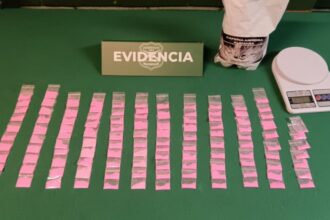 Detenido en Estación Central con 117 dosis de tusi