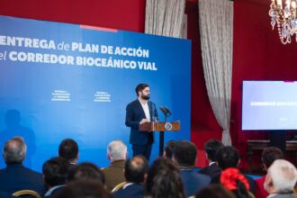 Presidente Gabriel Boric anuncia plan para implementar Corredor Bioceánico Vial