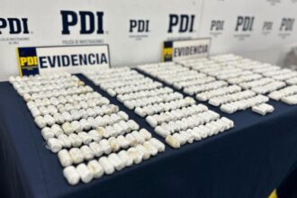 Incautación récord de droga en Aeropuerto Arturo Merino Benítez