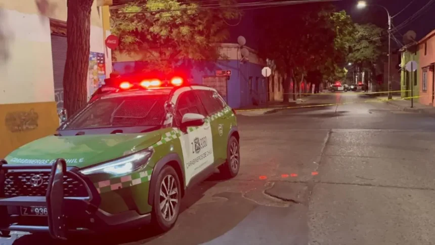 Nuevo asesinato a tiros en el centro de Santiago, Chile