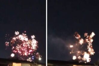 Disparos y fuegos artificiales en velorio de Maipú, Chile