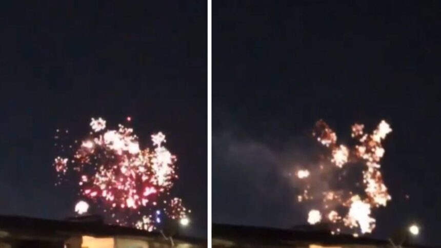 Disparos y fuegos artificiales en velorio de Maipú, Chile