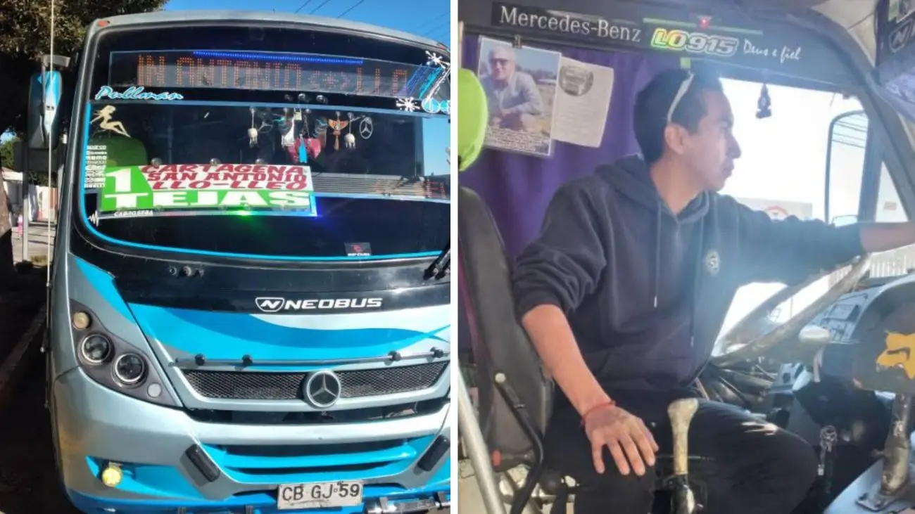 Chofer de micro se convierte en héroe al salvar vida de pasajero