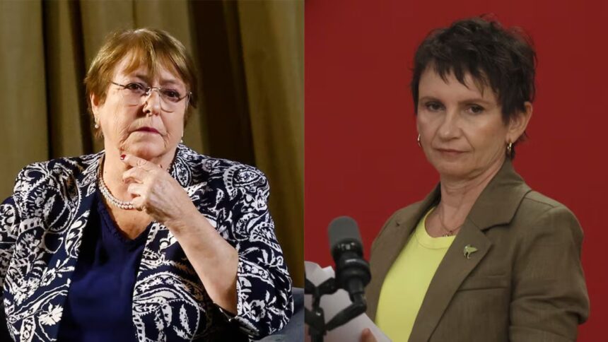 Michelle Bachelet apoya a Carolina Tohá en carrera presidencial chilena