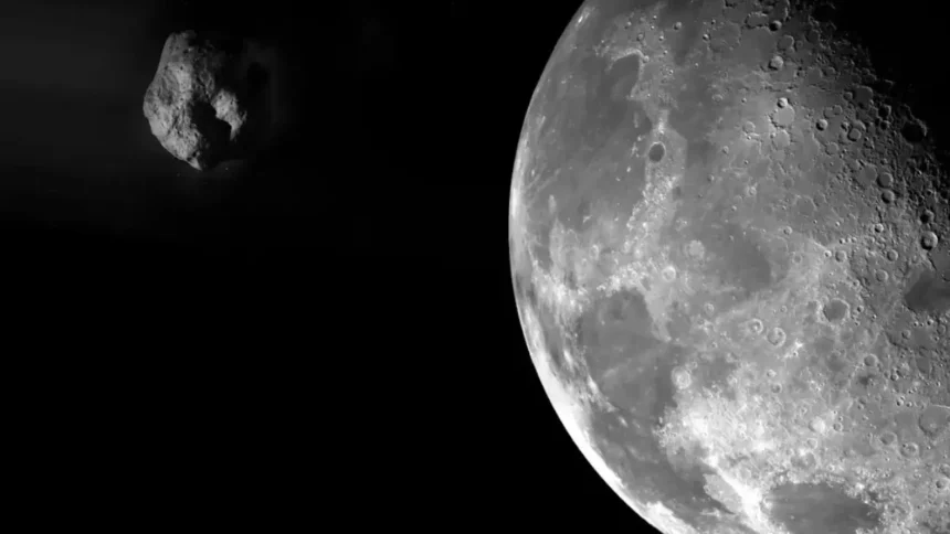 Asteroide 2024 YR4 se acerca a la Luna: posibilidad de impacto del 2%