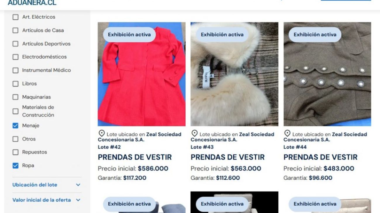 Segunda subasta de Aduanas: ofertas de invierno y café express Segunda subasta de Aduanas: ofertas de invierno y café express