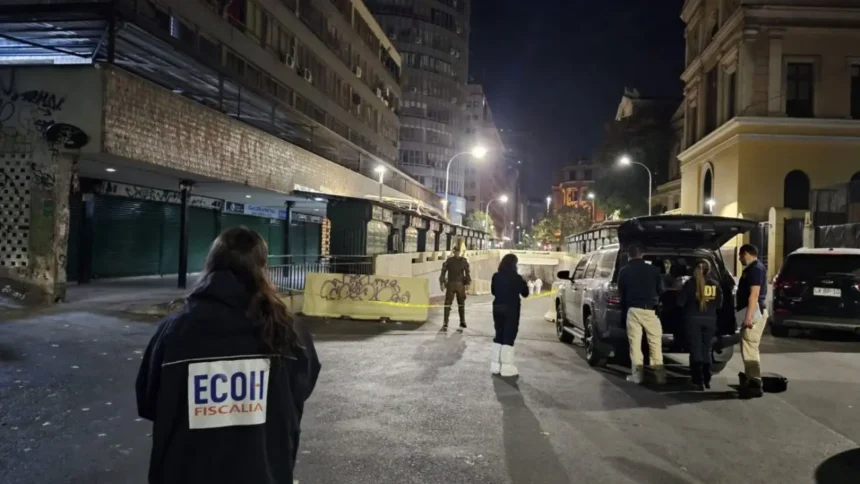 Investigan ataque armado en Santiago cerca de La Moneda