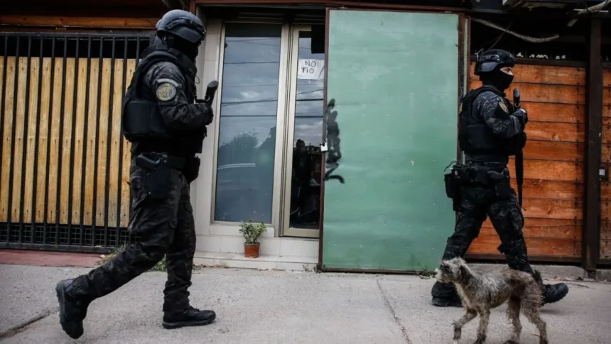 Operativo contra secuestros extorsivos: 20 domicilios allanados, 11 personas detenidas