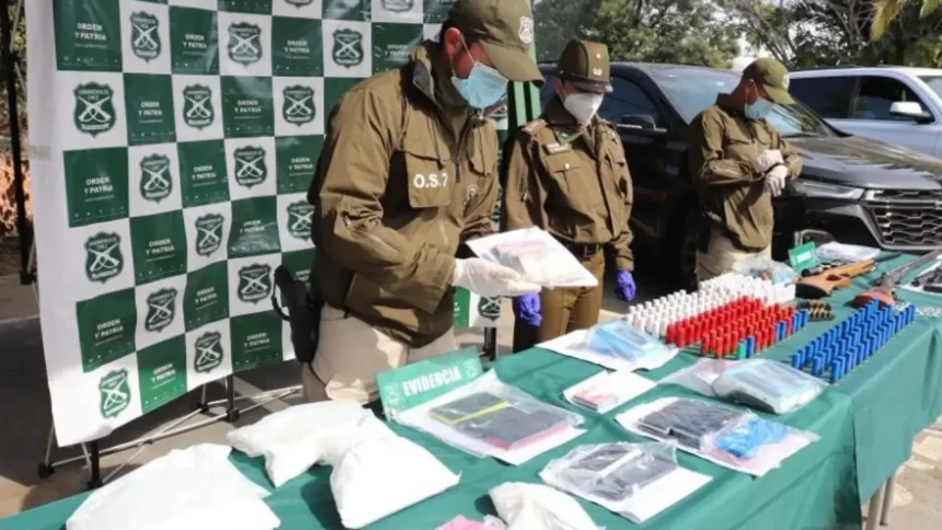 Desarticulan red criminal en Quilpué: 18 detenidos por tráfico de drogas