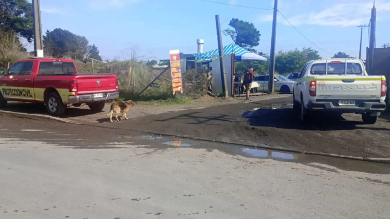 Explosión en astillero de Coronel deja tres heridos con quemaduras Explosión en astillero de Coronel deja tres heridos con quemaduras