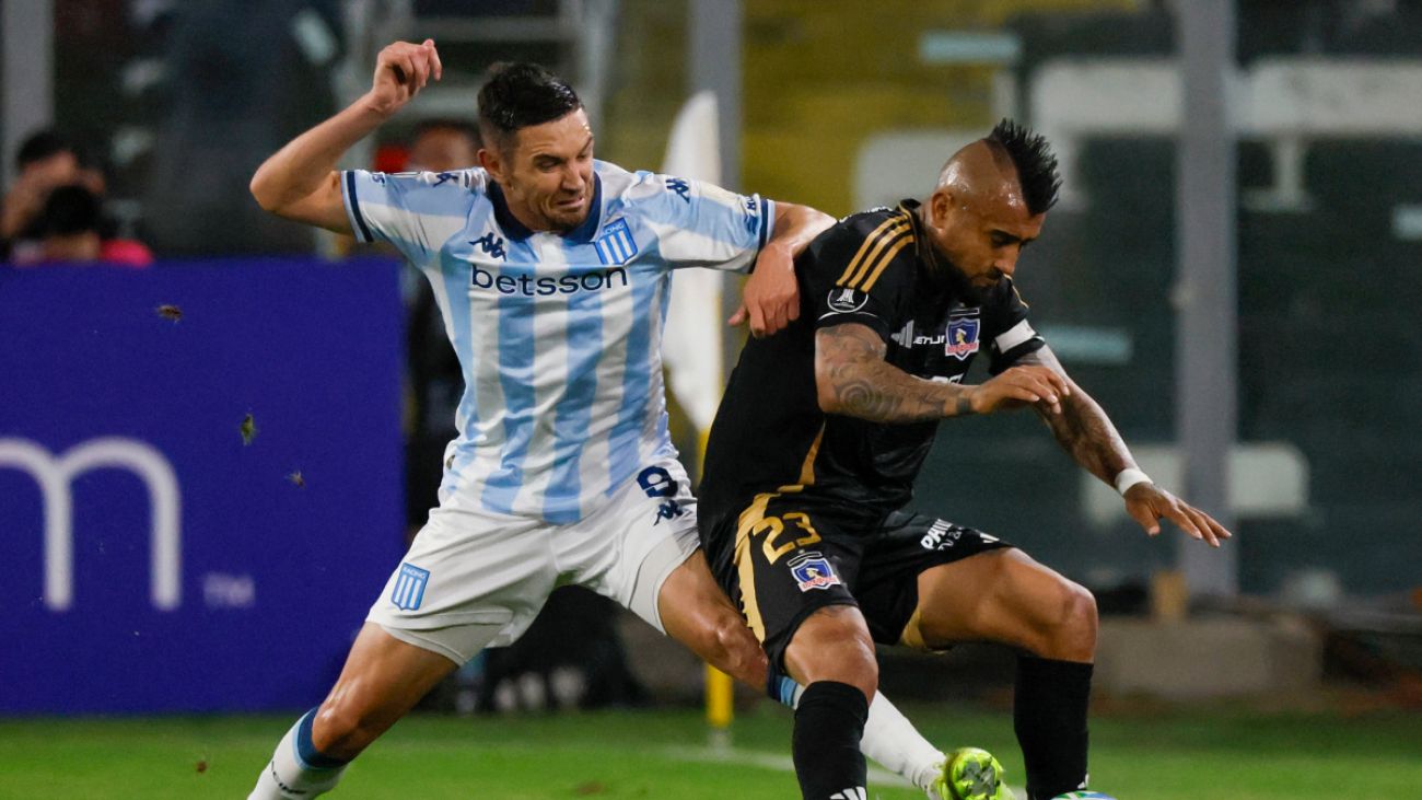 Empate polémico entre Colo Colo y Racing en Copa Libertadores 2025