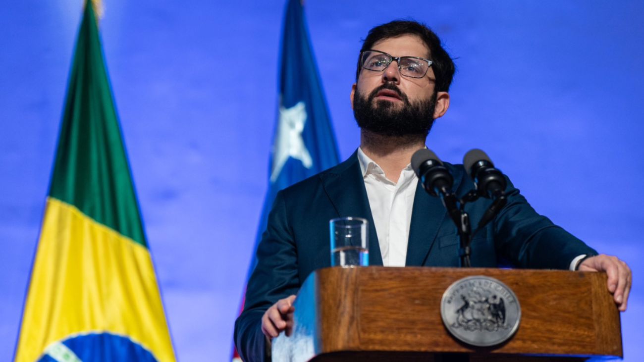 Boric promueve la integración y la democracia en Brasil Boric promueve la integración y la democracia en Brasil